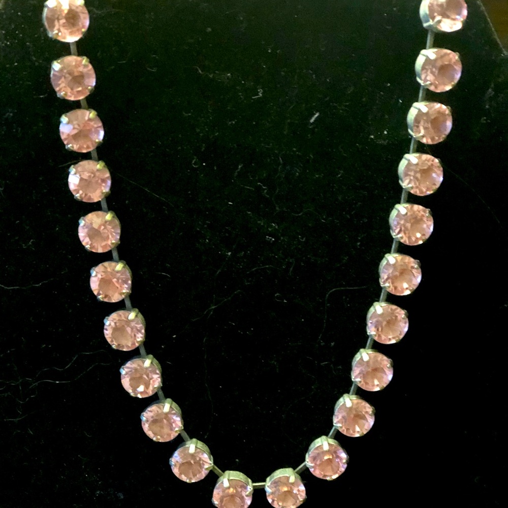 Large stone Sabika crystal choker